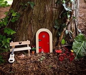 the treetop fairy's red door